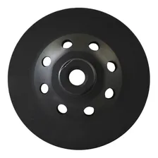 Rebolo Diamantado Disco Turbo 115mm C/ Rosca M14 - Tnt Cor Preto Foto mini  2