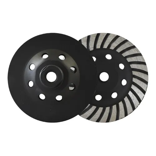 Rebolo Diamantado Disco Turbo 115mm C/ Rosca M14 - Tnt Cor Preto Foto 1