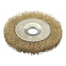 Rebolo Escova Circular Ondulada P/ Esmeril 6 X 3/4 - Disma Foto mini  2