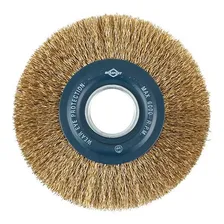Rebolo Escova Circular Ondulada P/ Esmeril 6 X 3/4 - Disma Foto  mini 1