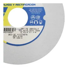 Rebolo Ferramentaria 6 X 3/4 X 1.1/4 Gr 120 Norton Cor Branco Foto mini 2