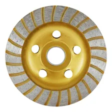 Rebolo Fresa Disco Desbaste Concreto Granito Mármore 115mm Cor Dourado Foto  mini 1