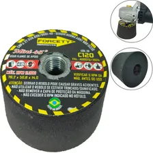 Rebolo Para Esmerilhadeira Em Corte De Porcelanato Marmore Grão 120 Foto  mini 1