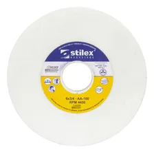 Rebolo Pedra De Esmeril Para Aço 6 X 3/4 Gr 100 Stilex Foto mini 1