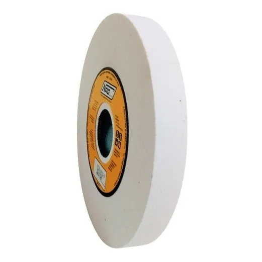 Rebolo Reto Branco P/afiação 5 X 3/4 Grão Aa 180 Foto 1