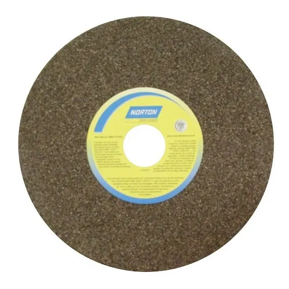 Rebolo Reto Para Uso Geral 8 X 1 X 1.1/4 Gr 60 Art A60 Nvs Norton Cor Marrom-claro Foto 1