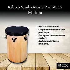 Rebolo Samba Music Phx 50x12 Madeira Foto mini 2