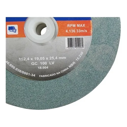 Rebolo Widea 6 X 3/4 X 1.1/4 Pol. Gr100 - Disflex Foto 1