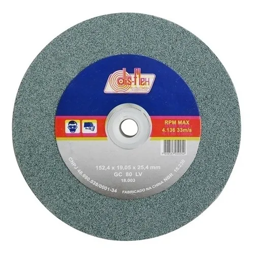 Rebolo Widea 6 X 3/4 X 1.1/4 Pol. Gr80 - Disflex Foto 1