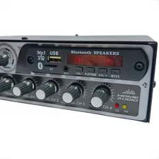 Receiver Bluetooth Boog Mx4000 Usb Rádio Aux Mic Sd 4 Canais Foto mini  2