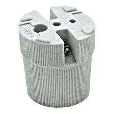 Receptáculo Bocal Soquete Porcelana Louça Br-51n Foto  mini 1