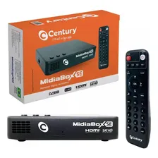 Receptor Century Midiabox Se B7 Midia Box Hd Tv Sat Regional 110v - 220v Bivolt Foto  mini 1