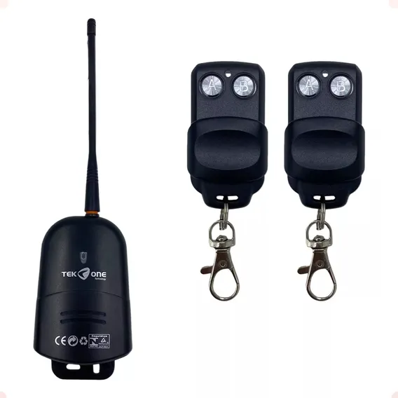 Receptor Controle Portão Automático 2 Controles Jj-js-091-1 Foto 1