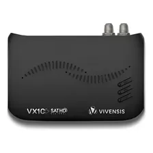 Receptor de tv digital vx10 Plus sat hd 1080p sinal satélite d2 e b1 banda ku bivolt vivensis Foto mini 3