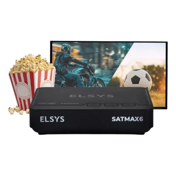 Receptor De Tv Via Satelite Elsys Sathd Satmax 6 Foto 1