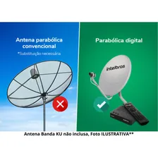 Receptor Digital e Gravador TV via Satélite SATHD Regional Banda Ku Full HD 1080i Hdmi Rca Av Intelbras RDS 830 110v/220v Foto mini 4