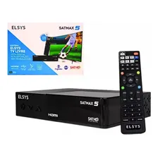 Receptor Full Hd Digital Banda Satmax 5 Plus Elsys Cor Preto 110v/220v Foto mini 1