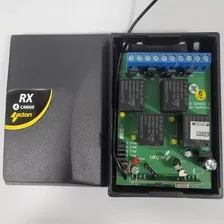 Receptor Ipec 4 Canais Portão Alarme Pulso Retenção 433mhz Cor Preto Foto mini 3