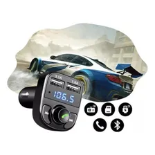 Receptor Transmissor Veicular Carregador Bluetooth Usb Mp3 Foto mini 1