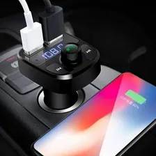 Receptor Transmissor Veicular Carregador Bluetooth Usb Mp3 Foto mini 3