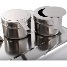 Rechaud Inox 2 Cubas 13 Litros Banho-maria Rich么a Foto mini 3