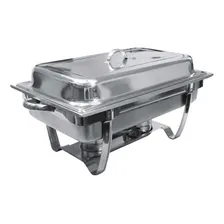 Rechaud Inox Inteiro 9 Lt Banho Maria Profissional Foto mini  3