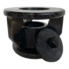 Rechaud Ou Fogareiro De Pedra Sabão Para Panelas E Chapas Foto mini 2
