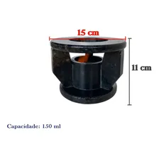 Rechaud Ou Fogareiro De Pedra Sabão Para Panelas E Chapas Foto mini 3