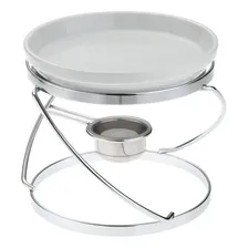 Rechaud P/ Derreter Gratinar Queijo Cerâmica Twist - Branco Foto mini 1