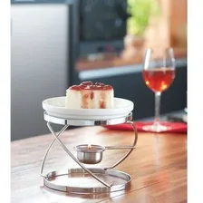 Rechaud P/ Derreter Gratinar Queijo Cerâmica Twist - Branco Foto mini 3