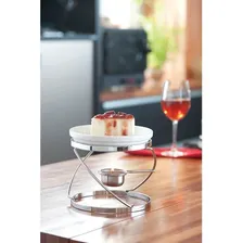 Rechaud P/ Derreter Gratinar Queijo Cerâmica Twist - Branco Foto mini 2