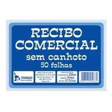 Recibo Comercial Tamoio Sem Canhoto 50 Folhas 15x10cm 20un Foto mini 1