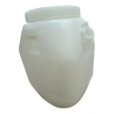 Recipiente De 50 Kg, Galão De 50 Litros, Plástico Barril 50l Cor Branco Foto mini 1