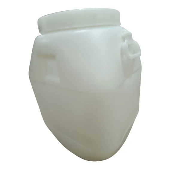 Recipiente De 50 Kg, Galão De 50 Litros, Plástico Barril 50l Cor Branco Foto 1