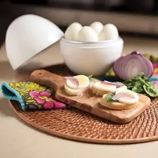 Recipiente Para Cozinhar Ovos Microondas Prático E Saudável Foto mini  3