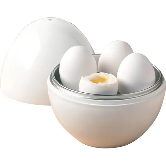 Recipiente Para Cozinhar Ovos Microondas Prático E Saudável Foto 1