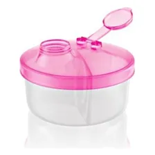 Recipiente Pote Dosador Para Leite Em P贸 4 Camadas Cor Rosa Foto mini 1