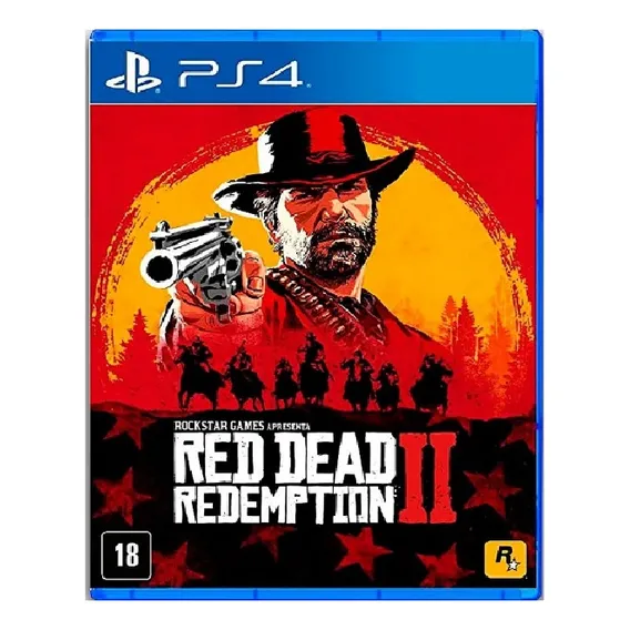 Red Dead Redemption 2 Red Dead edição utimate Rockstar Games PS4 Físico Foto 1
