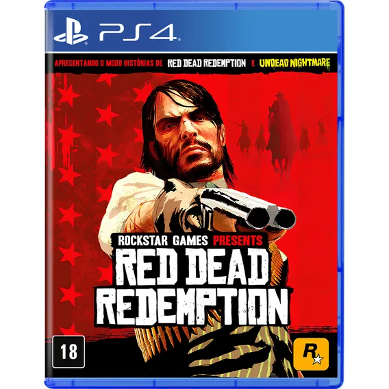 Red Dead Redemption PS4 Midia Fisica Foto 1