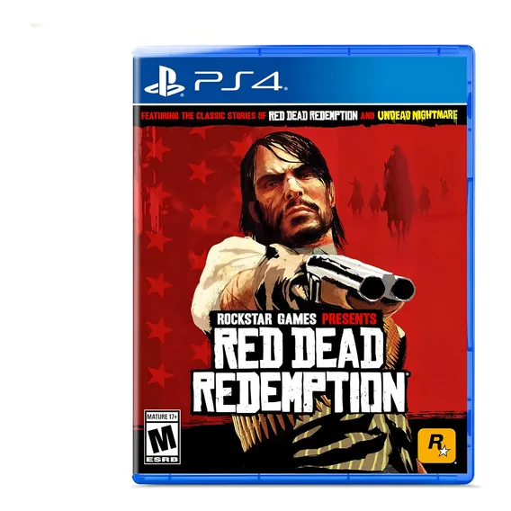 Red Dead Redemption Red Dead Redemption Remastered Standard Edition Rockstar PS4 Físico Foto 1