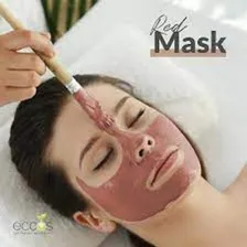 Red Mask 400gr Mascara De Argila Vermelha Em P贸 Eccos Tipo De Pele Normal Foto mini 2