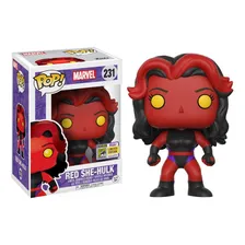 Red She-hulk - Funko Pop - Marvel - 231 - Sdcc 2017 Foto mini 1