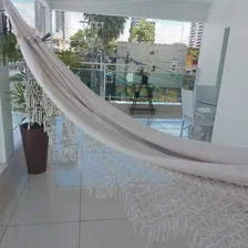 Rede Belezas Do Ceará Luxo Premium Gigante 100% Algodão Cor Bege Crua Foto  mini 1
