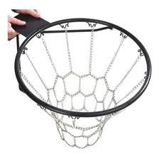 Rede De Basquete Corrente De Aço Para Aro Foto mini 1