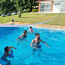 Rede De Biribol V么lei De Piscina 4 Metros Branca Foto mini 3