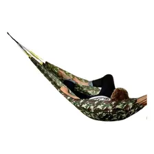 Rede De Dormir Descanso Camuflada Camping Exercito Militar Foto mini 2