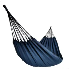 Rede De Dormir Descanso Gigante Casal Algodão Tradicional TYJR Cor Rede Descanso Casal Azul Foto mini 1