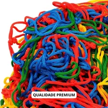 Rede De Proteção Colorida Para Pula Pula 1,40m / 1,45m Cama Elástica Val Brinquedos Foto mini 2
