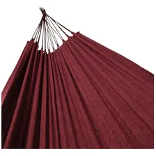 Rede Dormir Descanso Casal Balanço Grande Basica Resistente Cor Vermelho Foto  mini 1
