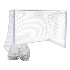 Rede Futebol De Salão Futsal Fio 3 Fsl3 Seda Master Rede Cor Branco Foto mini 3